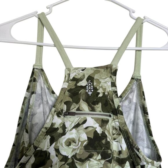 Free People Movement Hot Shot Tenniscore Floral Beach Athleisure Romper Dress XS - Picture 7 of 12